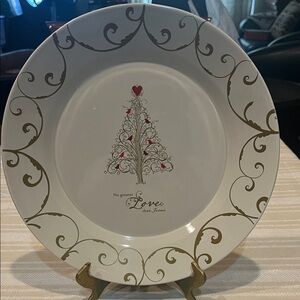 NEW Dayspring #80972 Love Came Down Decorative 11” Plate